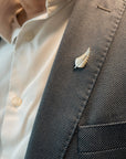 Silverfern pin badge