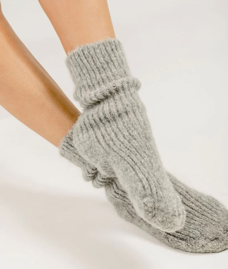alpaca knitwear socks soft