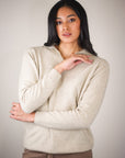 Merinosilk Polo Sweater