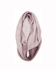 Pink loop scarf