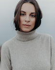 Cashmere Turtle Neck Sweater - Kapeka NZ