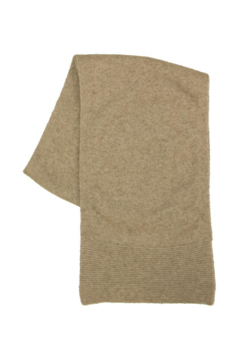 Merinosilk Fine-Ribbed Scarf - Kapeka NZ