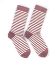 Striped Merino dress sock NZ - Kapeka