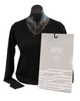 Women's Black Merino Thermal Top - Kapeka NZ
