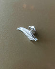 Silver Fern Pin | Solid Silver