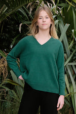 Merinosilk Classic V neck Sweater