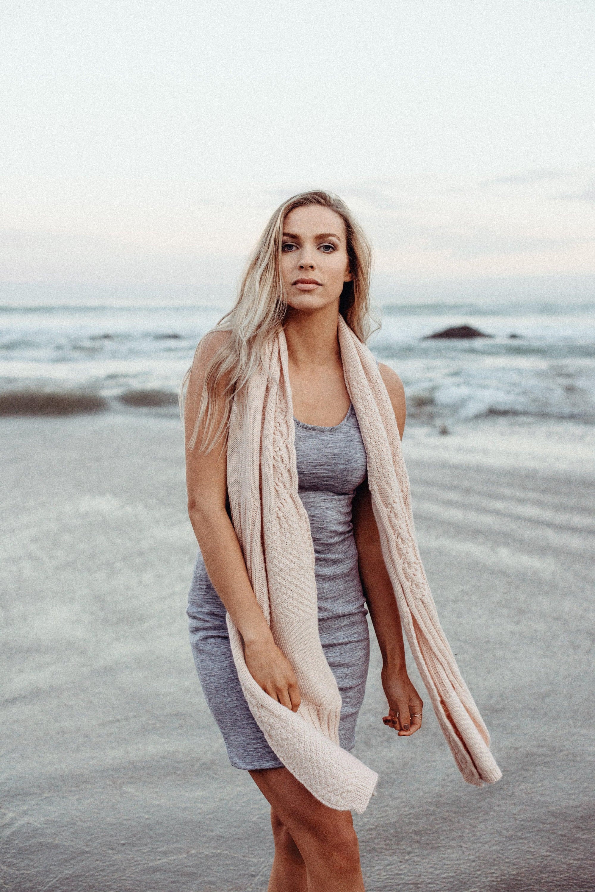 Alpaca Patch Scarf - Kapeka NZ