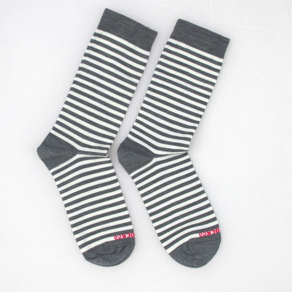 Striped Merino dress sock - Kapeka