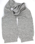 Taonga Alpaca Cashmere Scarf - Basket weave - Kapeka NZ 