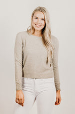 Cashmere Cropped Sweater - Kapeka NZ