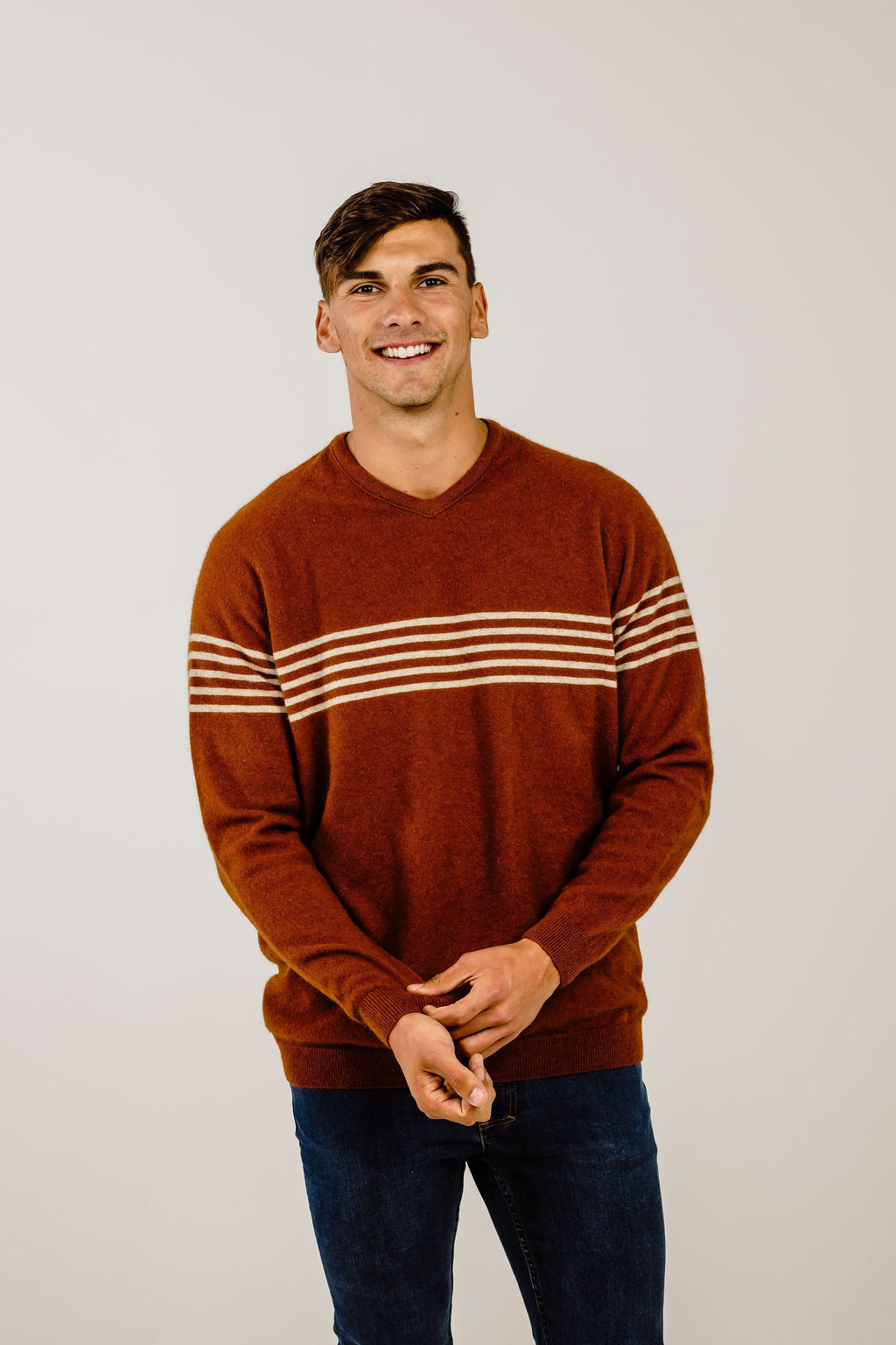 Merinosilk Everyday V Neck Sweater - Kapeka NZ
