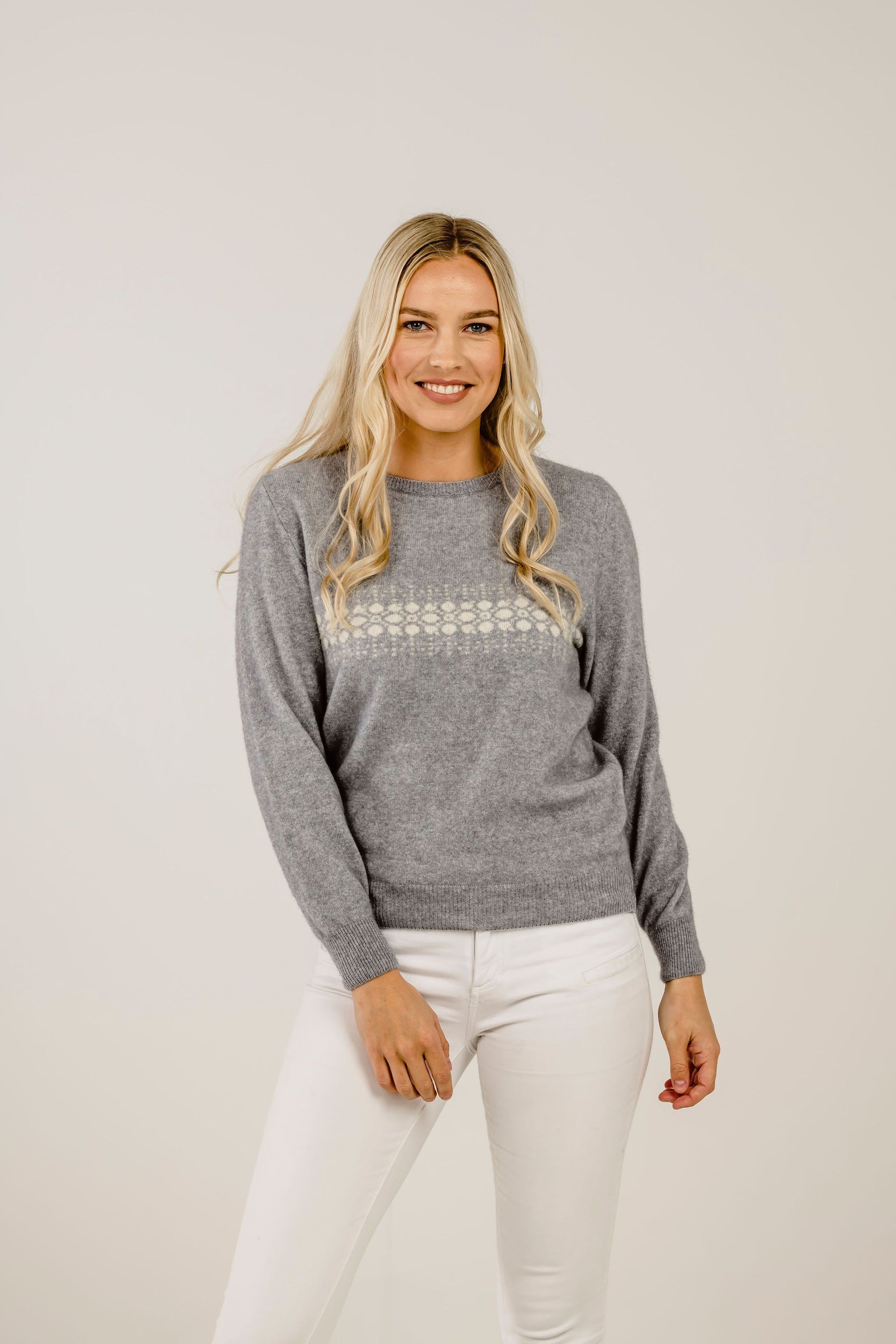 Cashmere Crystal Sweater - Kapeka NZ