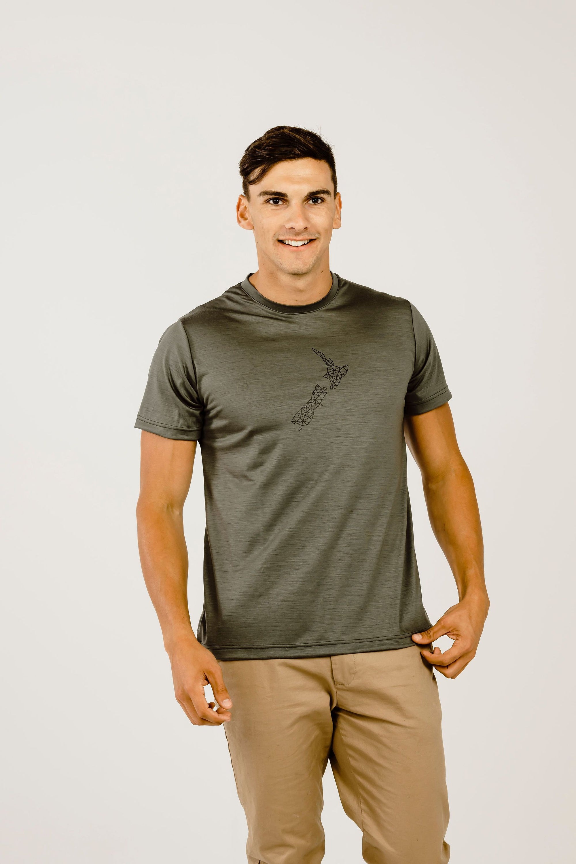 Merino NZ Short Sleeve T-Shirt - Kapeka NZ