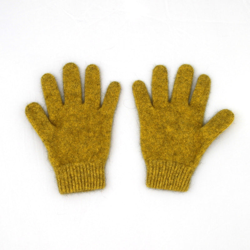 Merinosilk Gloves - Gold Possum Merino - Kapeka
