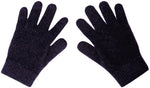 Dark Blue Merinosilk Gloves - Possum Merino