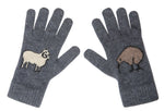 Kapeka Merinosilk Kiwi Patch Gloves