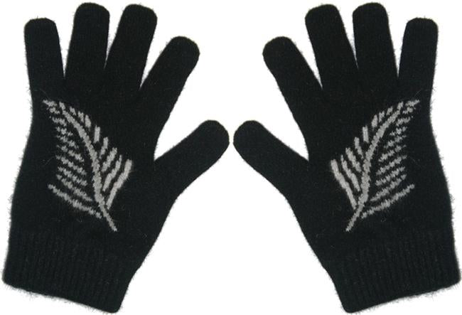 Merinosilk Silverfern Gloves - Kapeka NZ