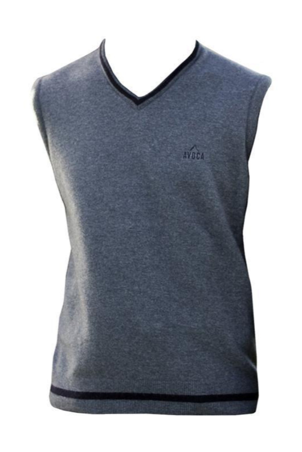Merinosilk Bold V Neck Vest - Kapeka NZ